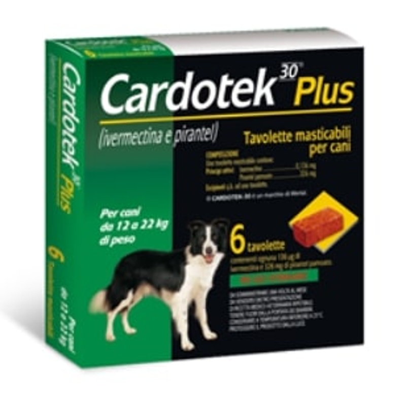 CARDOTEK PLUS X 6 TAV 136 mcg.